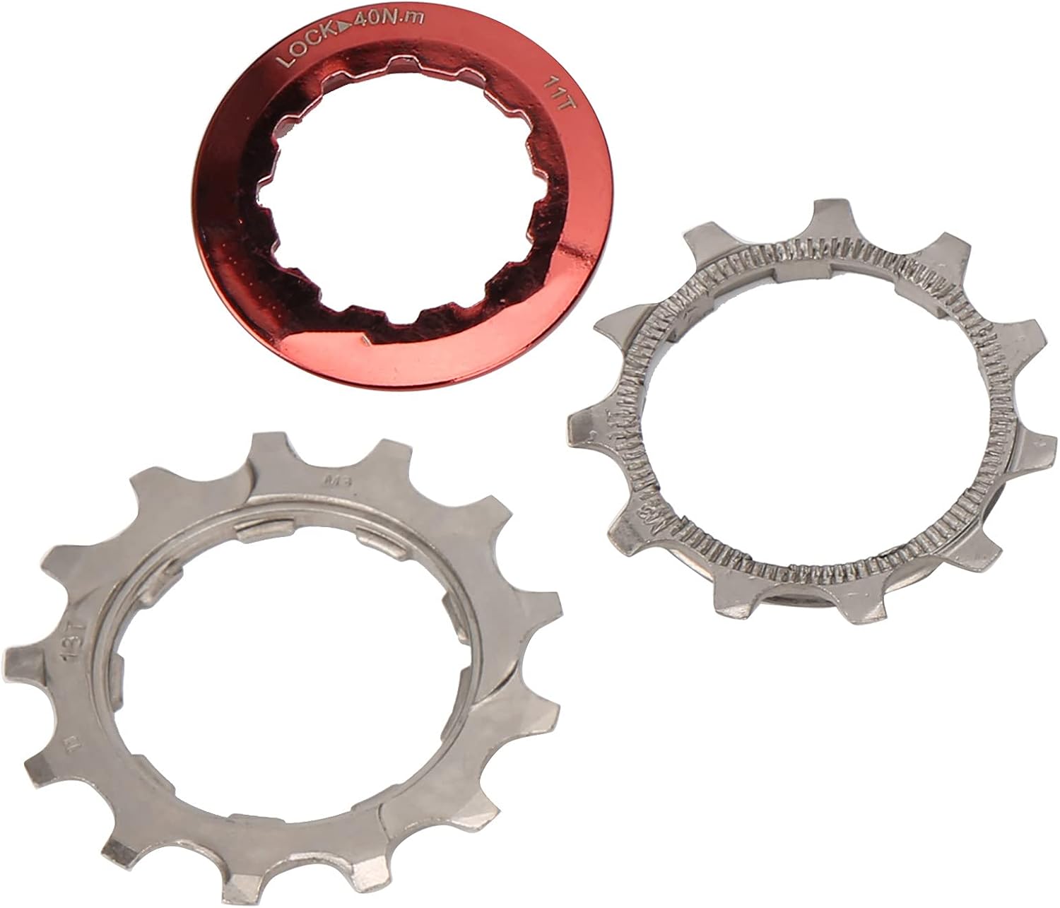 Alomejor Bike Freewheel 9 Speed 11 to 50T Card Type Cassette Sprocket Bike Accessory with Molybdenum Steel Material for Mountain and Road Bikes