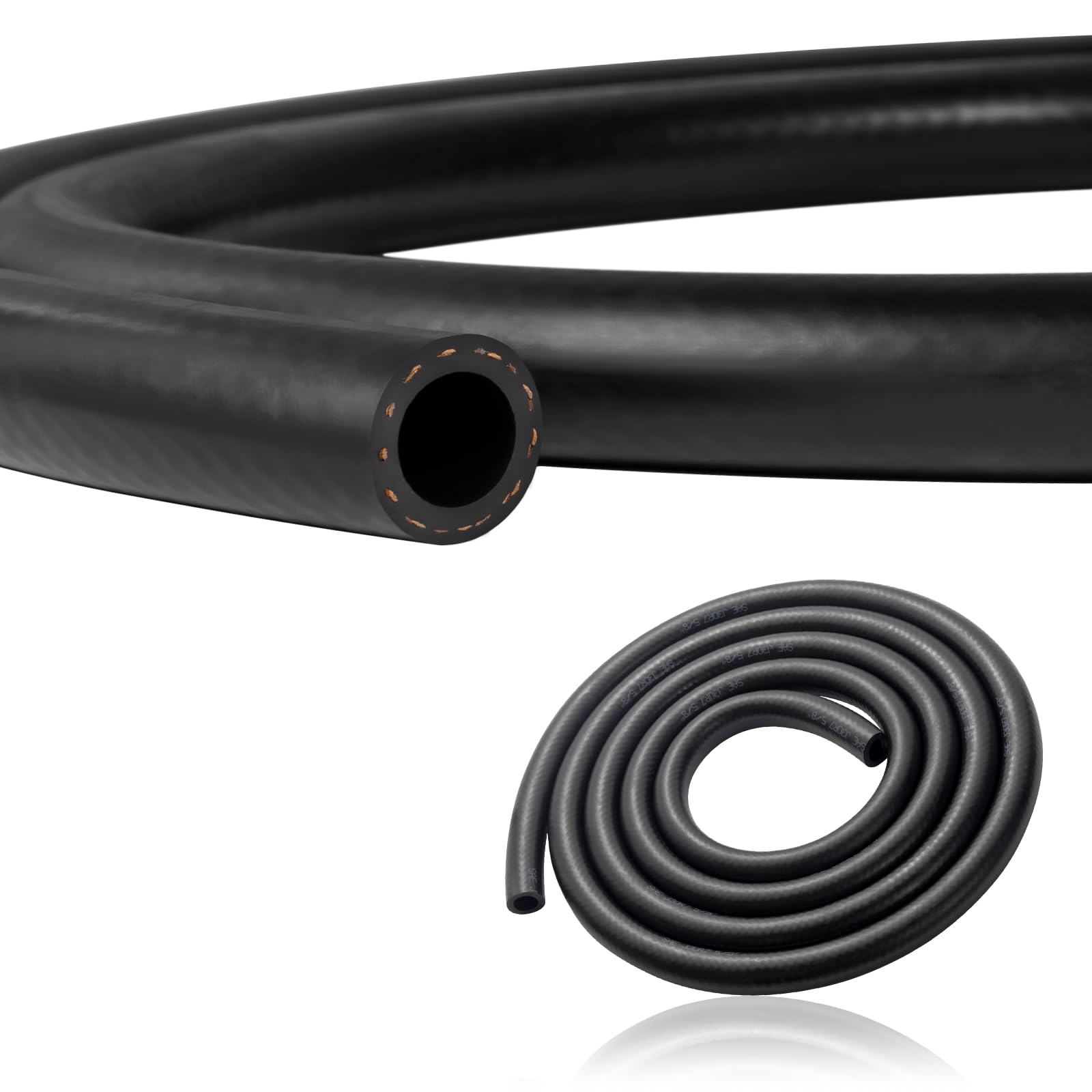 Tuyau de carburant 16mm pour remplacer vos conduites de moteur usées caoutchouc NBR 3m
