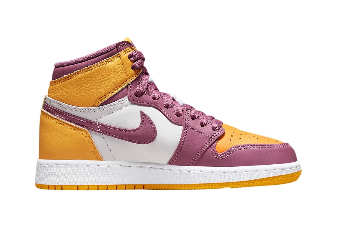 Nike Big Kids Jordan 1 High Retro OG 'Brotherhood' Basketball Shoes