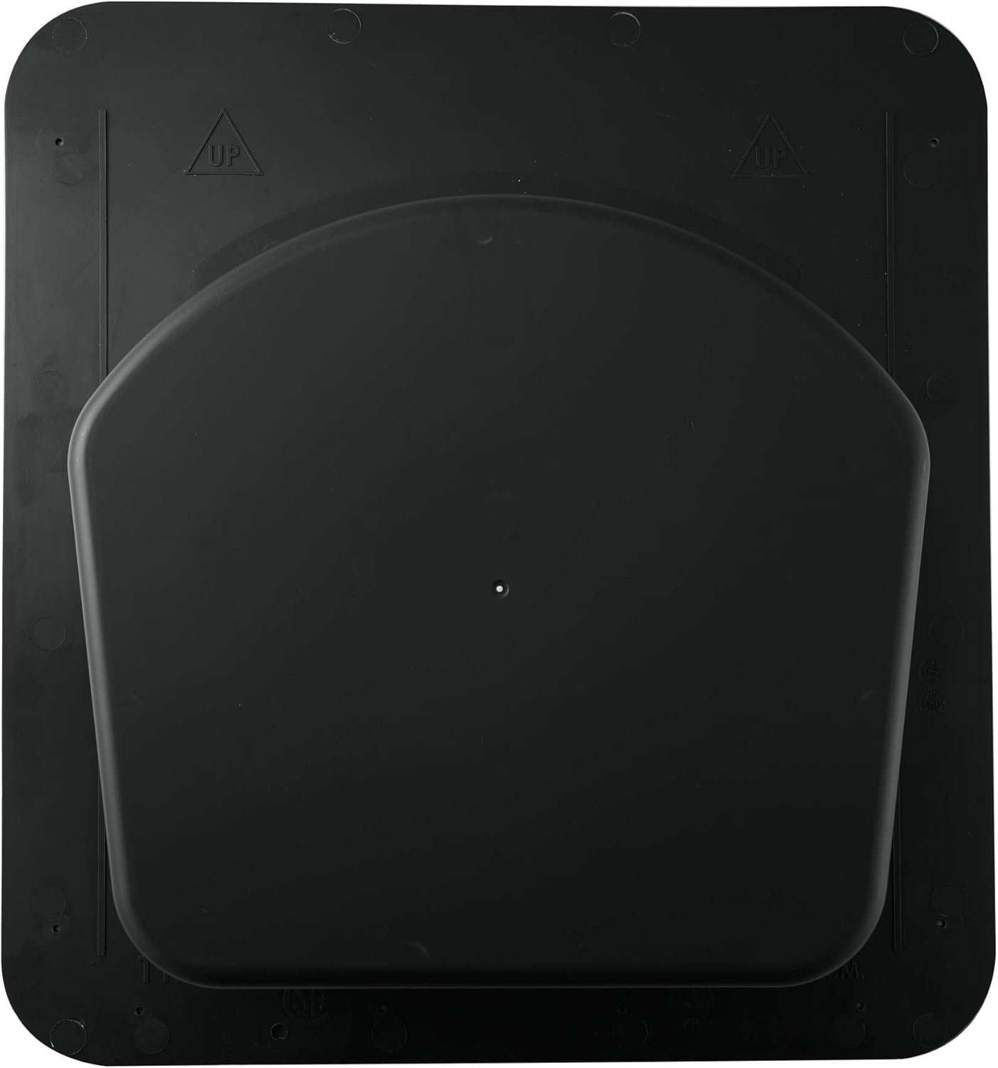 Upper Roof Exhaust Vent, 50 sq. in. (Black)