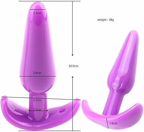 Miniatura 3 de Principiante Anal Plug Herramienta de entrenamiento de ano, estimulador de glúteos, consolador de bala para hombre, masaje de próstata, juguetes