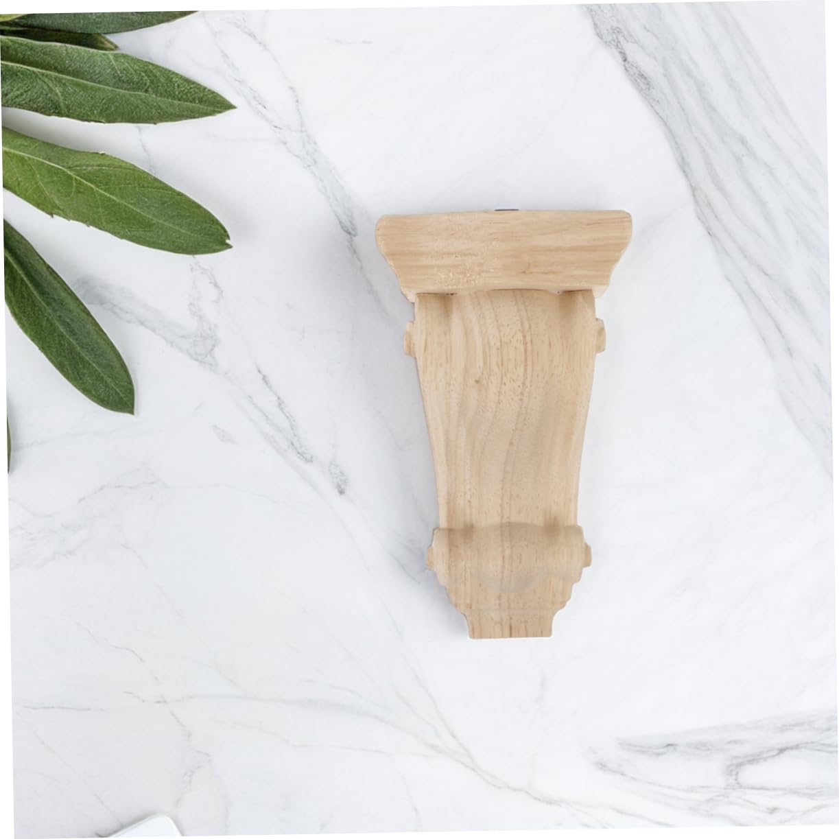 jojofuny Wood Carved Corbels Decorative Solid Wood Shelf Brackets for Home Decor Farmhouse Style Sturdy and Multipurpose Use Living Rooms Dining Rooms and Bedrooms