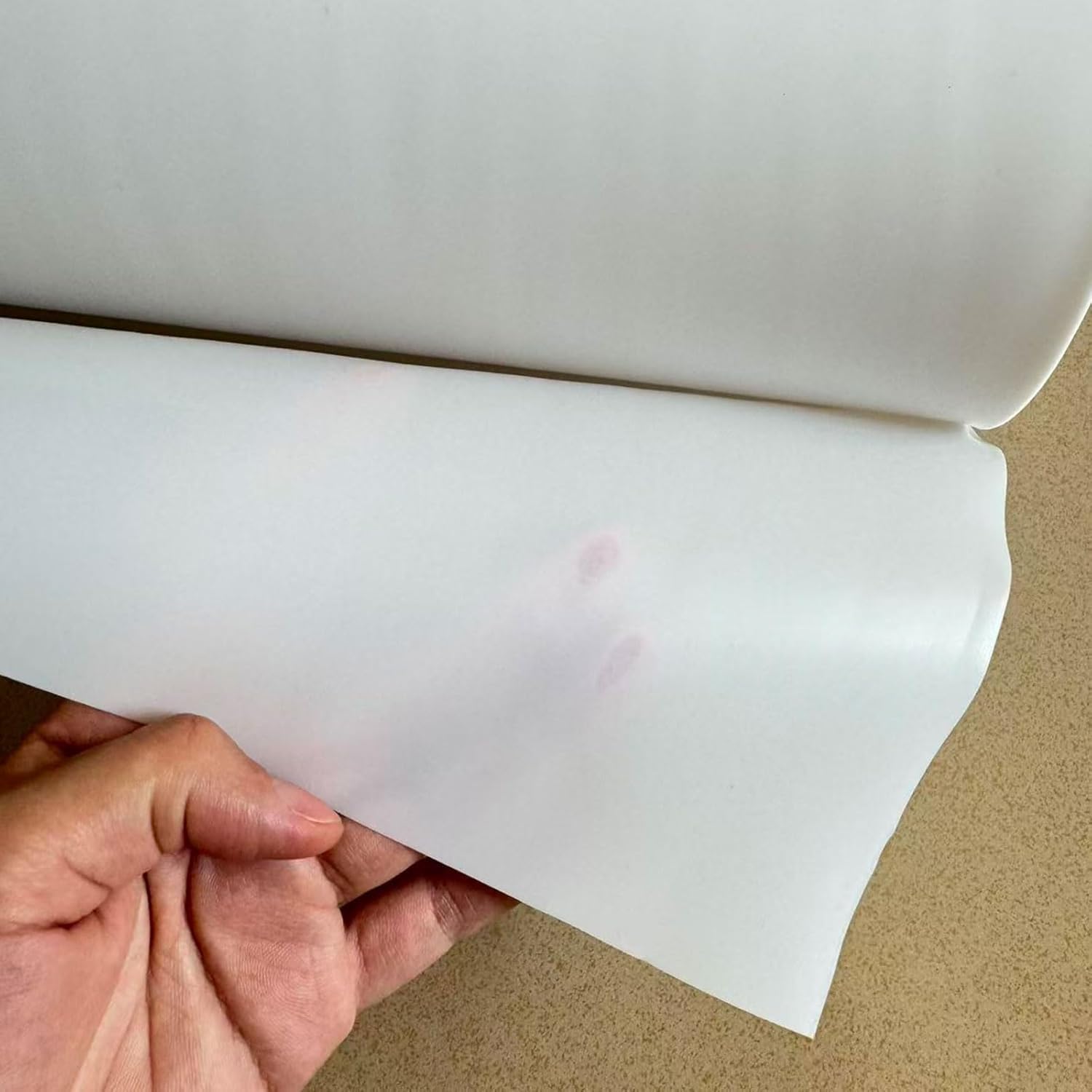 Teflon-Ptfe-Folienrolle, 1 m, 0,08–1 mm, antihaftbeschichtete Hochtemperatur-Isolierfolie, ideal for Abdichtung, Maschinenwartung, Laborarbeiten und Handwerk