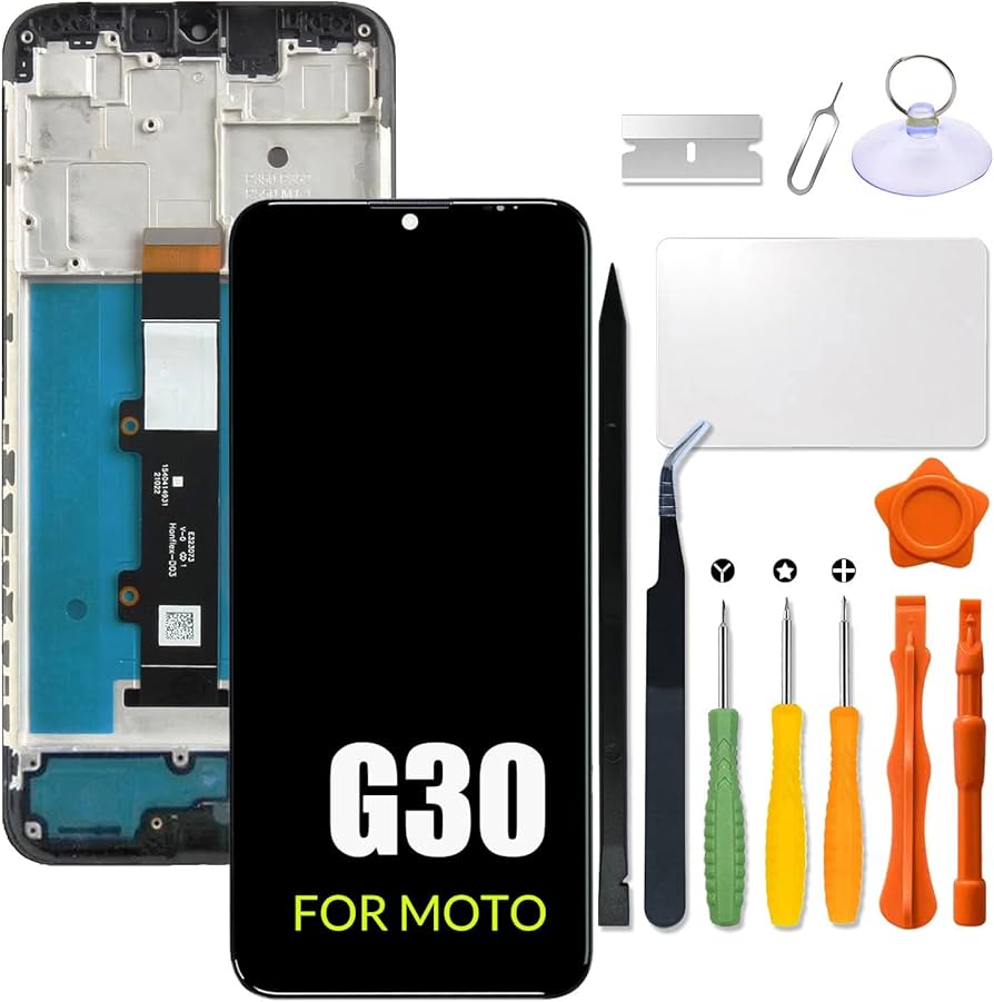 Amazon.com: Replacement for Motorola Moto G30 LCD Screen with