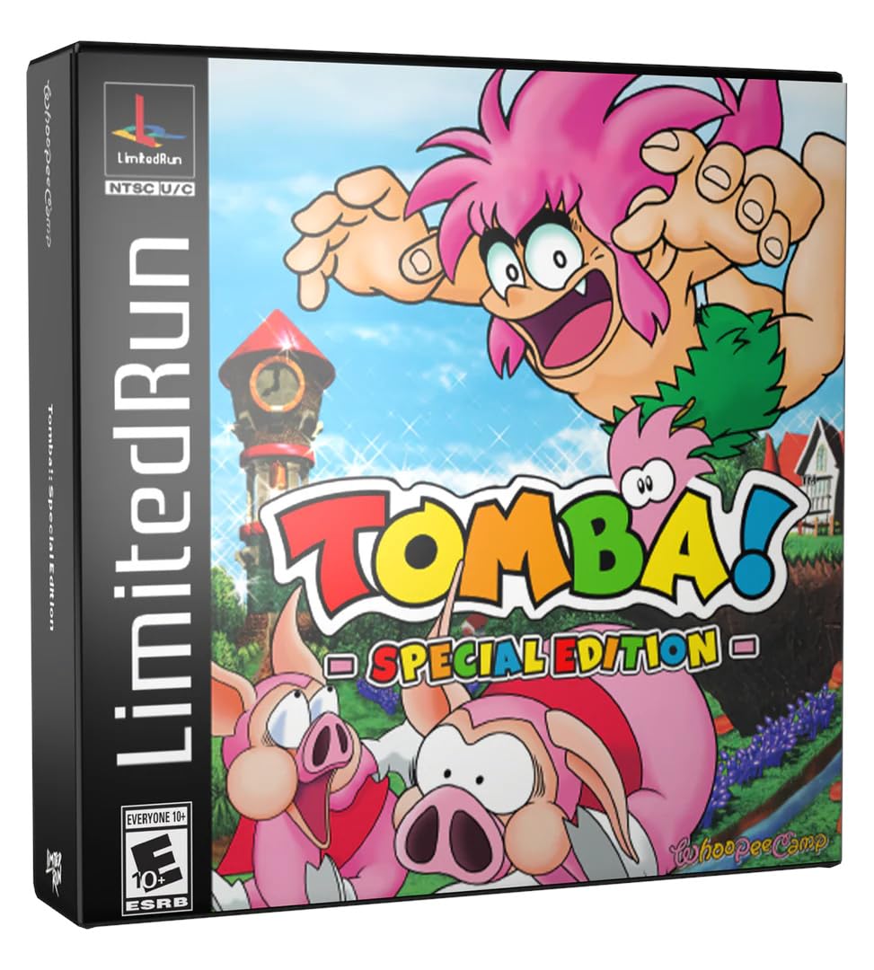 「スイッチ」 Tomba! トンバ！ [limited run 限定版] Switch Limited Run #245: Tomba! Special Edition – Limited