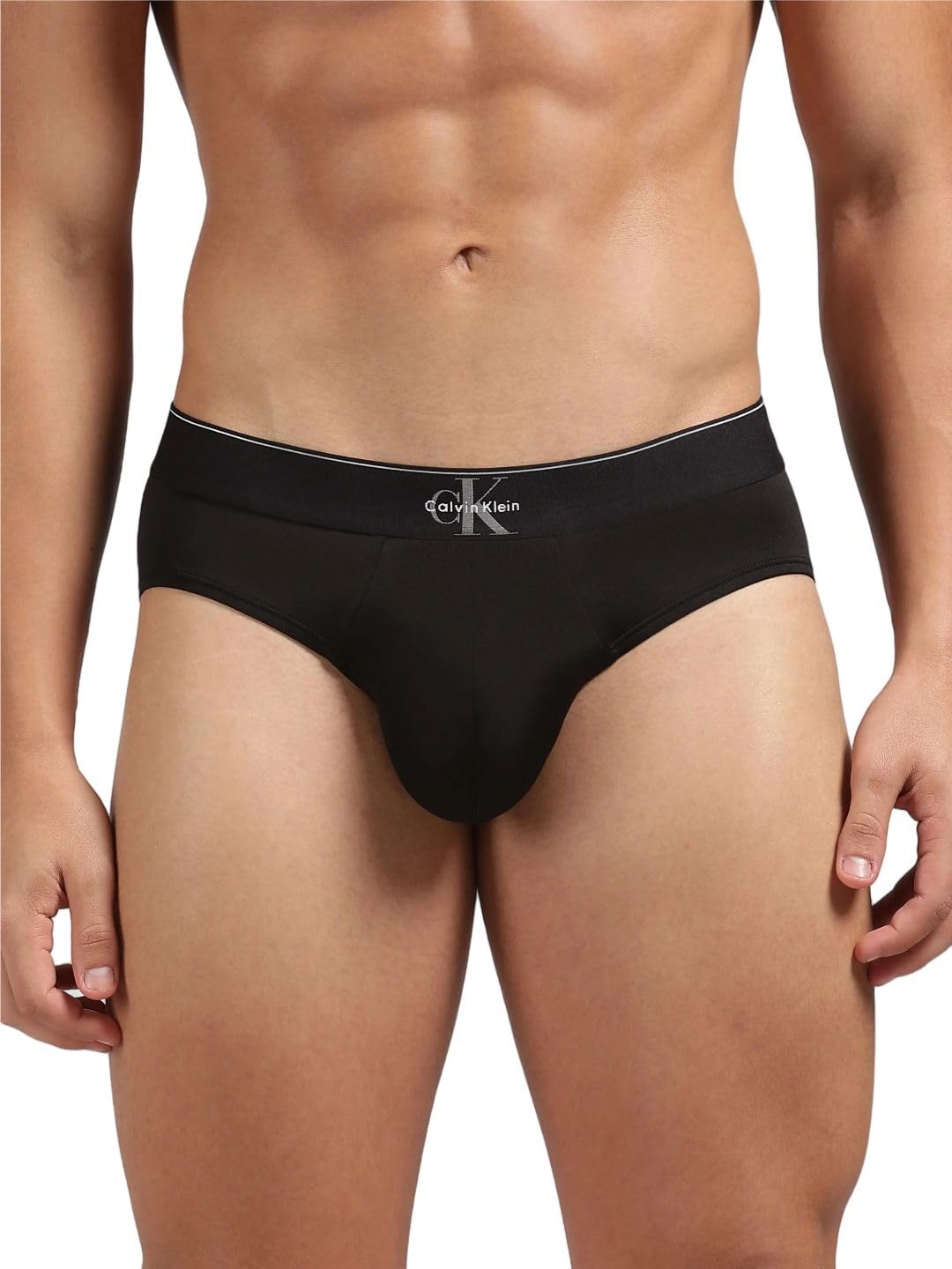 calvin klein underwear Black Solid Low Rise Brief-picture-29