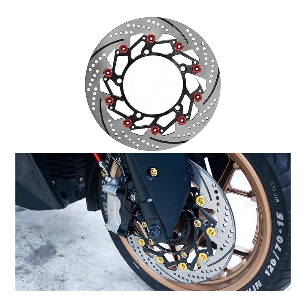 Disco Dischi Freno Moto Accessori Moto Modifica Disco Freno Per XMAX300 Xmax 300 MILLIMETRI Galleggiante Radiazione Adattatore Codice Parti Di Ricambio