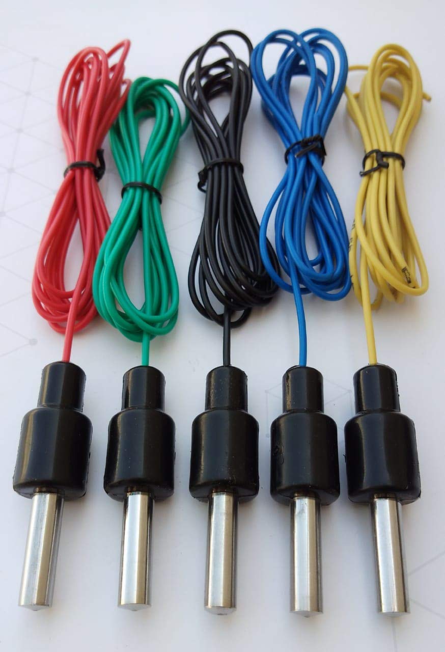Stainless-steel 316 Grade Molded with Polypropylene SS Contact Type Water Level Sensor - 5 Piece Set, Red, Green, Black, Blue, Yellow (B088R3H3V7) Amazon Price History, Amazon Price Tracker
