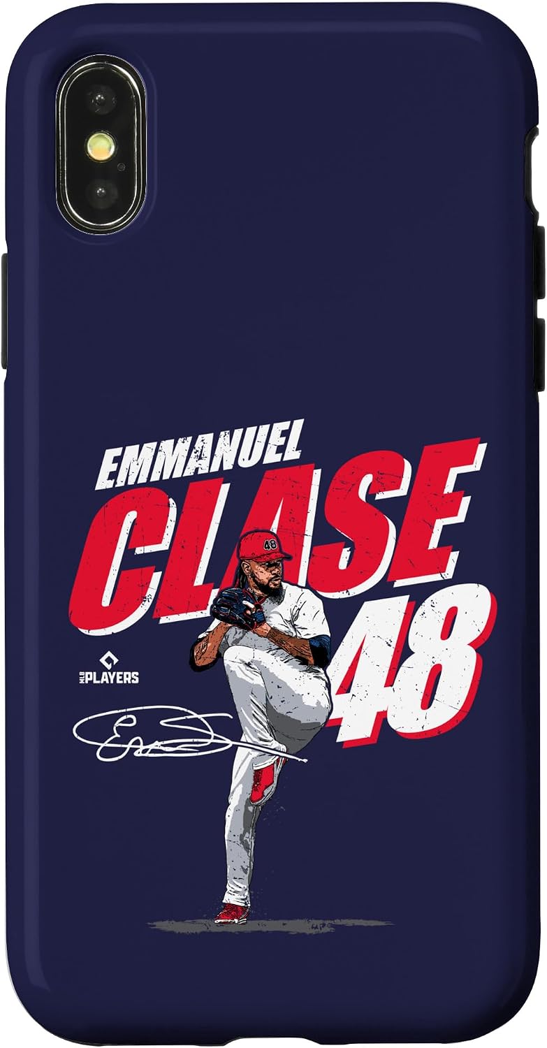 Emmanuel Clase | Cleveland MLB Baseball Players | MLBECL204M Case for iPhone 14