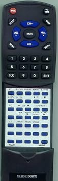 Replacement Remote Control for SANGEAN WR3, RCP5, 389QL02A