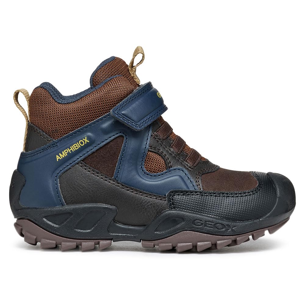 Geox J New Savage Boy B A Buty dla chłopców, wysokie sneakersy