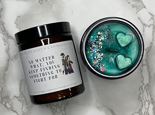 The Last of Us Candle | Joel & Ellie | TLOU | Wood Wick Vegan Candle | Endure And Survive (8oz Candle)