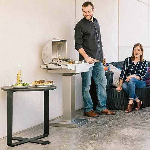 Miniatura 6 de Coyote Grill Pedestal para parrilla eléctrica portátil - C1ELCT21