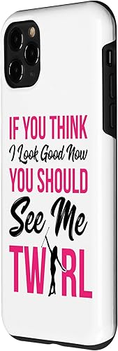 Miniatura 2 de iPhone 11 Pro See Me Twirl Baton Twirling Twirler Majorettes Case