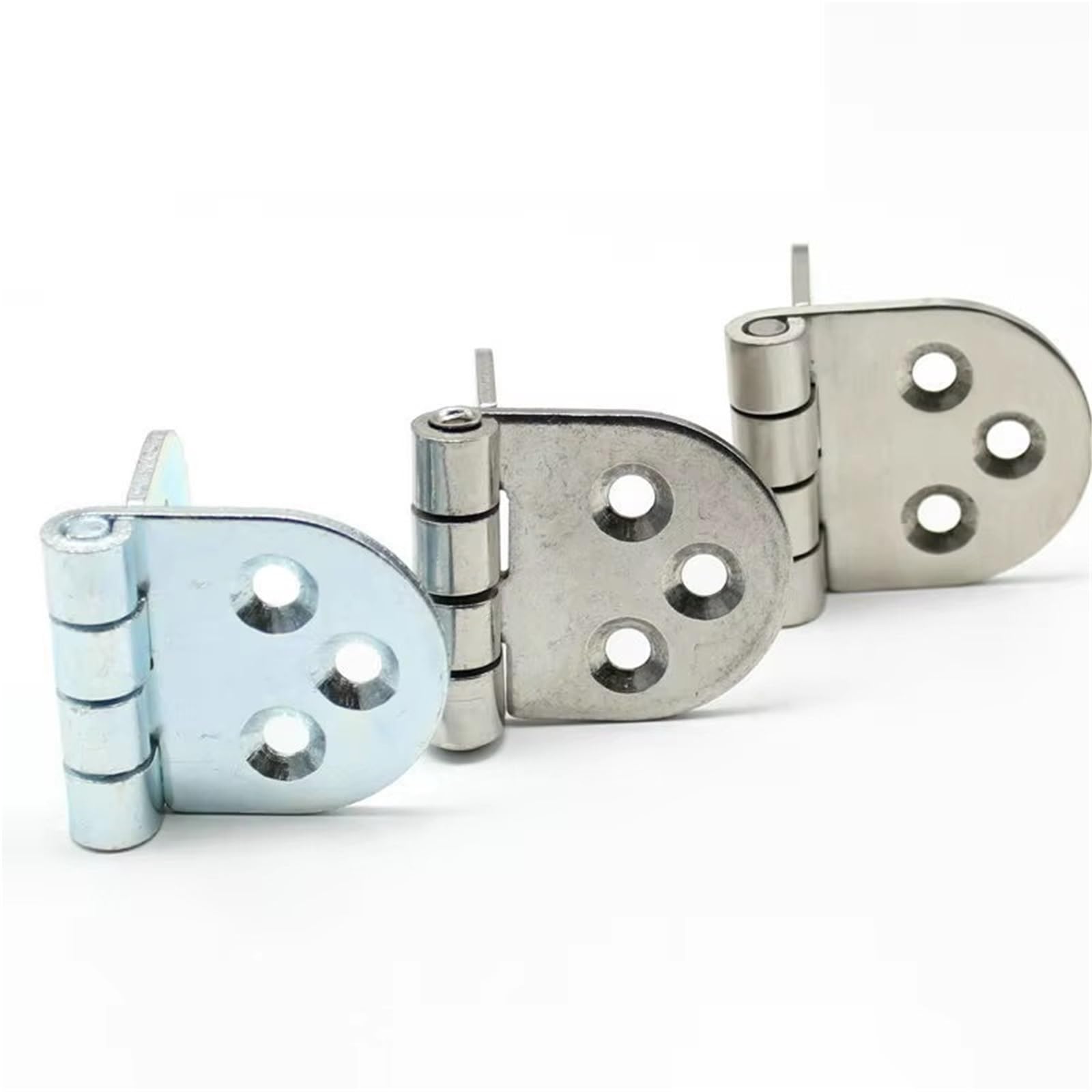 Ehfqpjybbo Iron Silent Hinge Load-Bearing Pivot Is Used Cabinets Easy And Clear Installation And Folding 1Pcs(Iron)