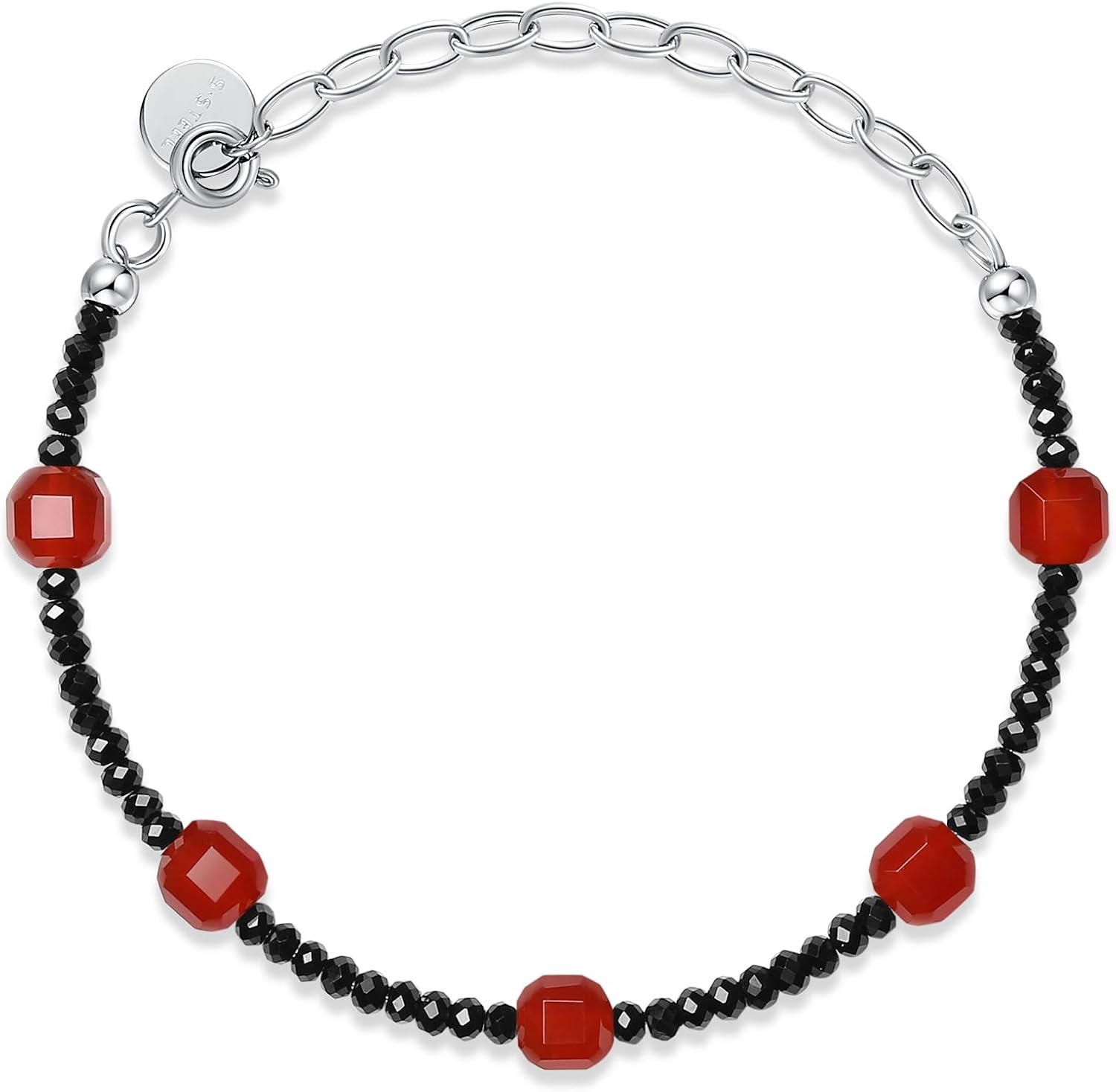 GAVU Crystal Beaded Bracelet for Women, Spinel Gemstone Bracelet for Women