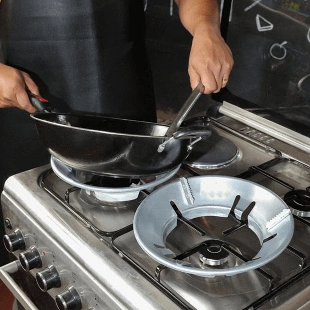 Gas Saver Burner Stand - Windproof & Energy Efficient -3 Gas Saver Burner Stand - Windproof & Energy Efficient -3