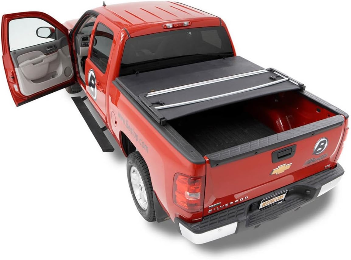 Bestop 1615101 EZ-Fold Soft Tonneau Cover For Chevy/GMC 04-12 Colorado/Canyon, 5' Bed