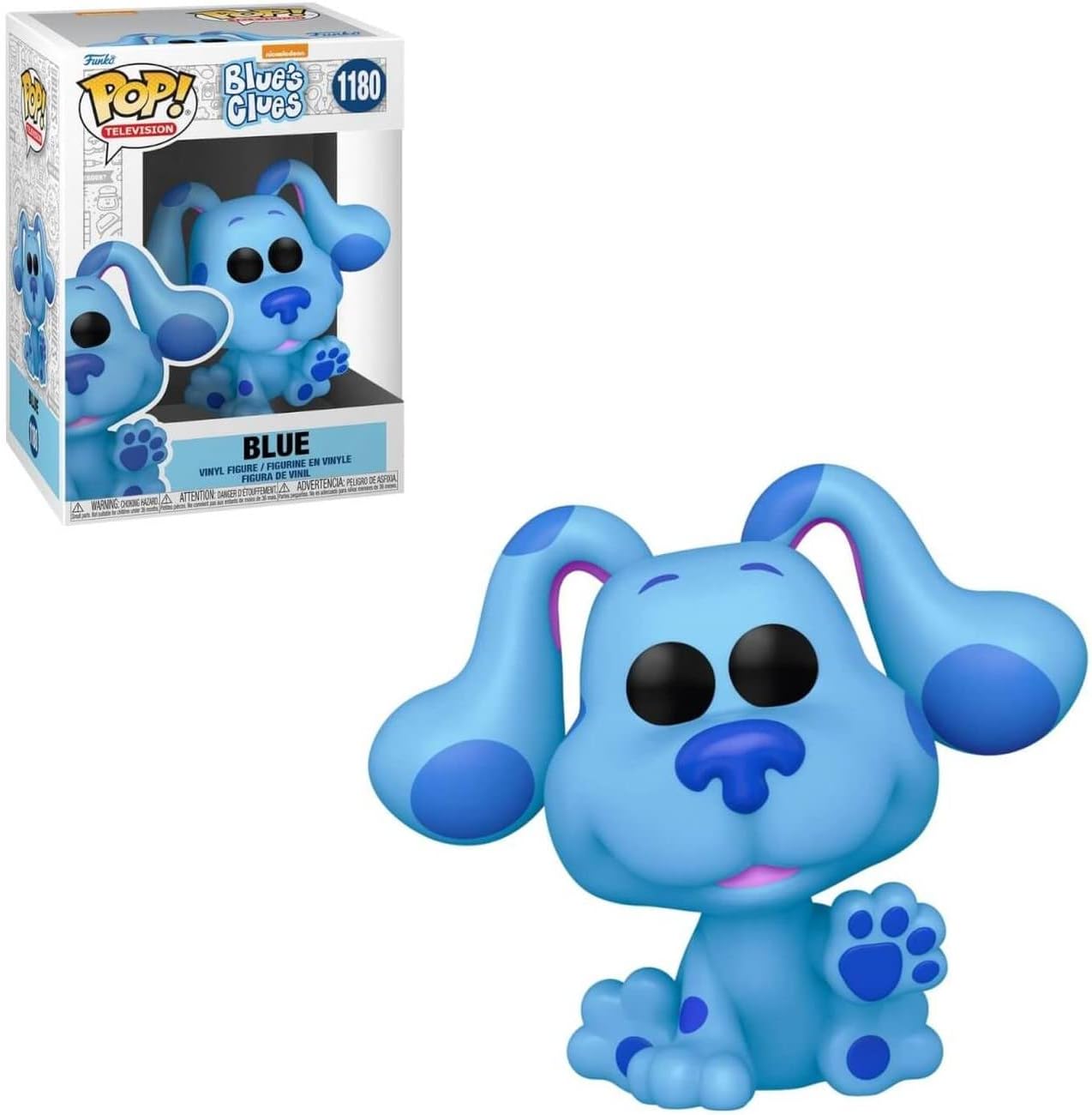 Funko Blues Clues - Blue Pop! Vinyl Figure (Bundled with Compatible Pop Box Protector Case)