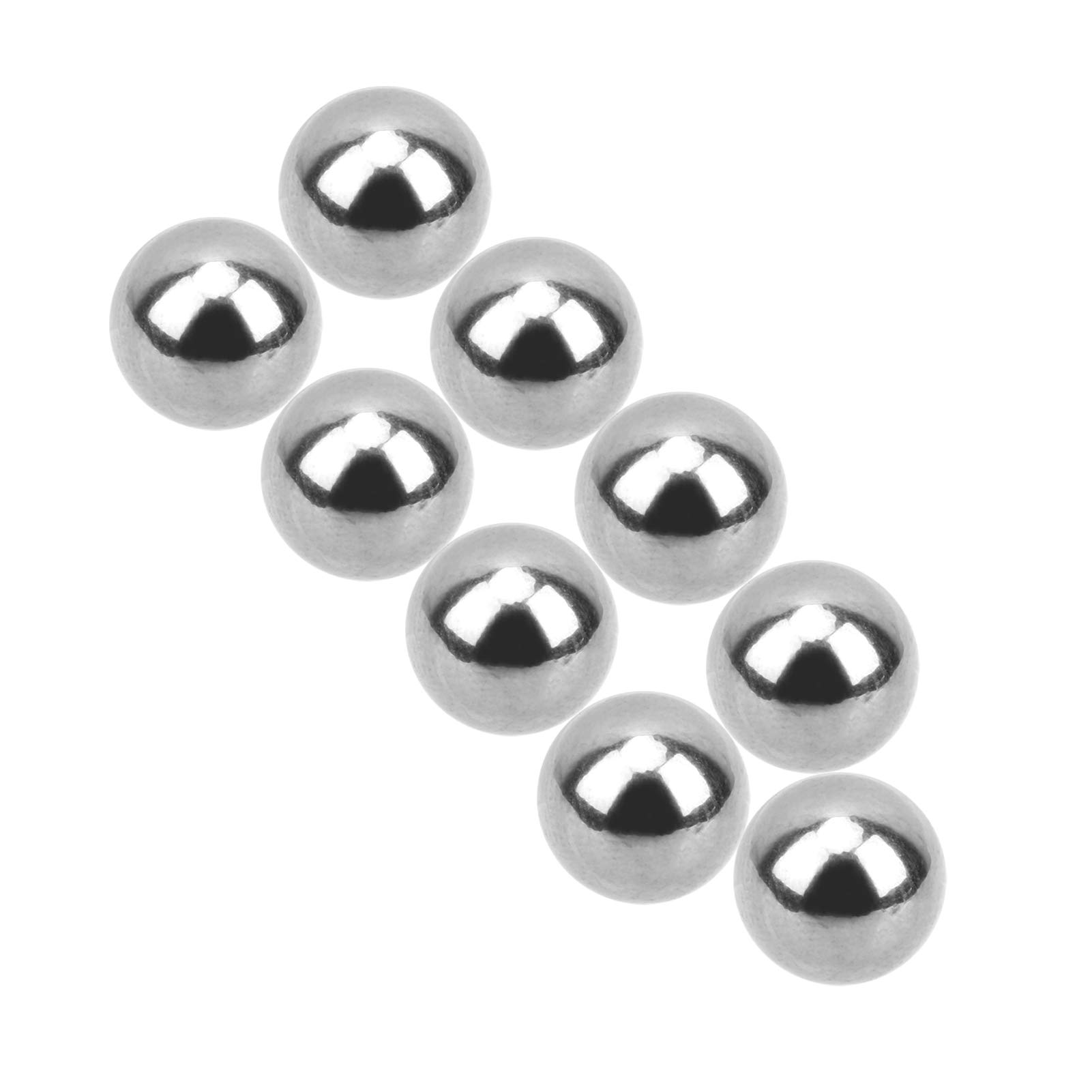 0.5 Kg Di Sfere In Acciaio Inox 304 – G1000 Alta Precisione 8mm – Per Applicazioni Industriali E Hobbistiche