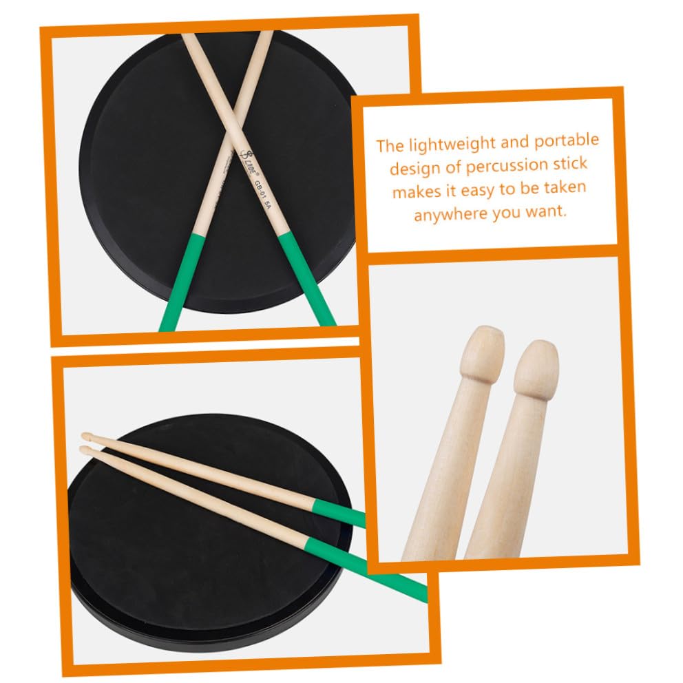 Baquetas de Madera de Maple Verde para Practicar miniatura 3