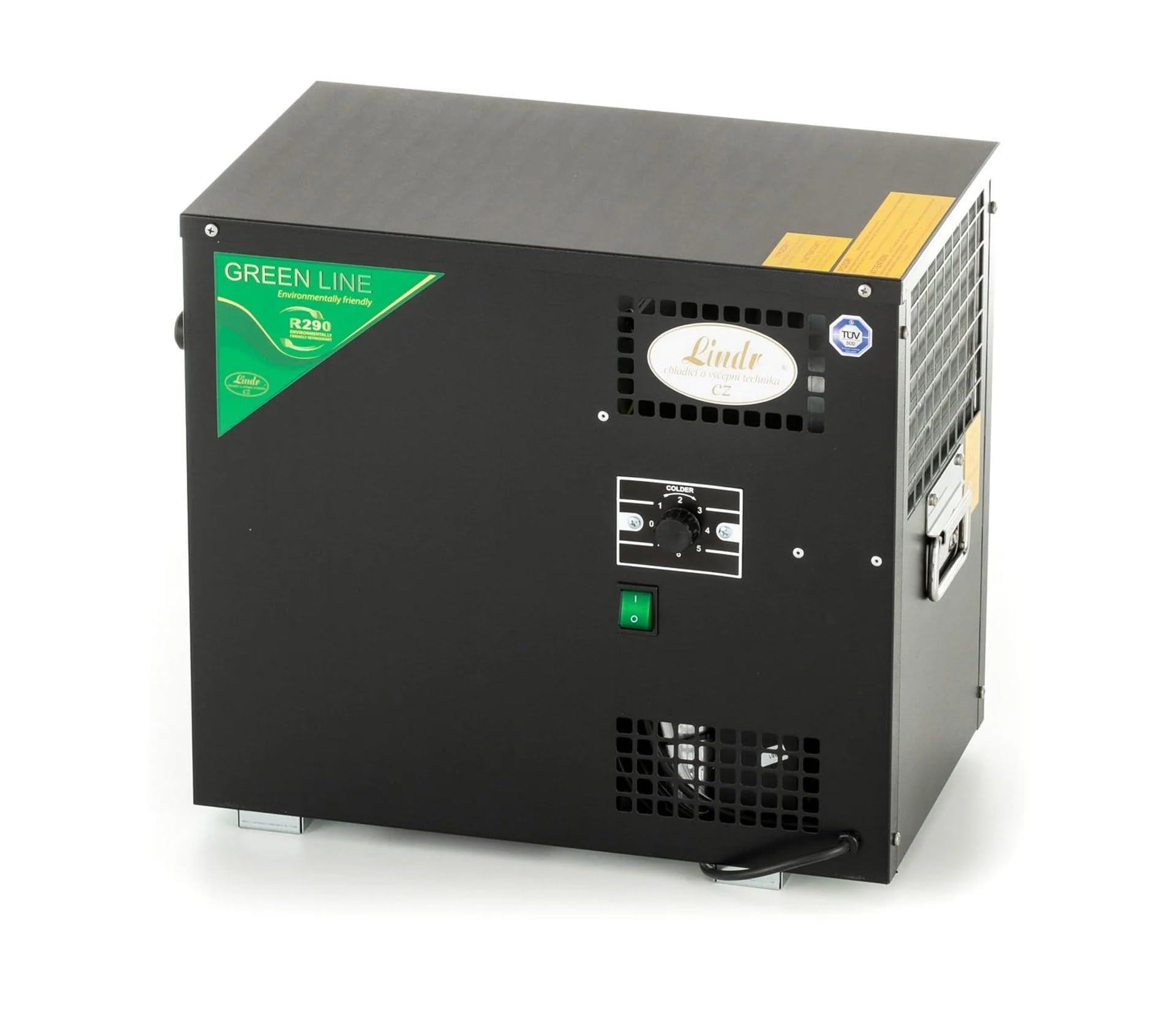 Sistema de Cerveza bajo mostrador AS-40, 2 líneas, Enfriador de glicol, 40 l/h, Incluye Columna y Cabezales Cesta y Köpi, Green Line, Keg Tipo S y Tipo D