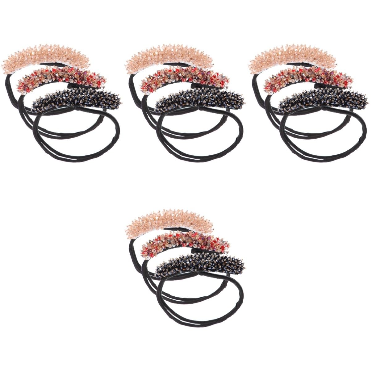 MAGICLULU 4 Sets Elegante Blumen-dutt-maker Gedrehter Haar-dutt-former Für Frauen Und Mädchen Styling-tool Zum Herstellen Von Haar-dutts 3 Stück * 4