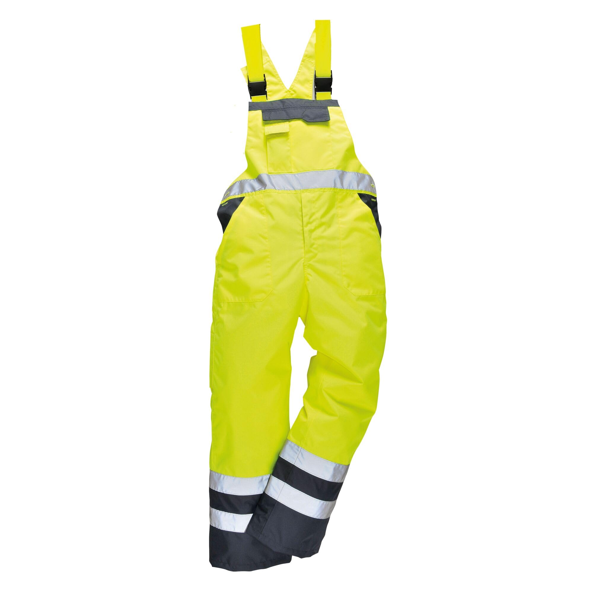 Portwest Cotte Contrast non-doublée, Couleur: Jaune/Marine, Taille: XL, S488YNRXL