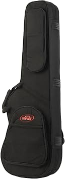SKB Strat/Tele Shaped Electric Guitar Soft case with EPS foam interior/Nylon exterior, back straps | EPS foam interior, durable nylon exterior, backpack-style shoulder straps, padded lightweight solid-body transport