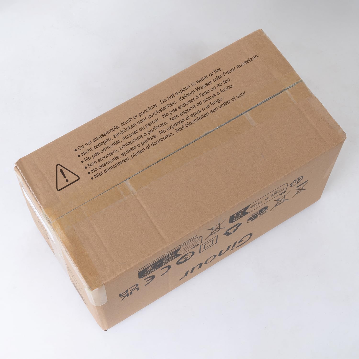 Ginour Lucidatrice Auto a Batteria 21V con 2 Batterie da 3Ah, 900W Motore Senza Spazzole, Lucidatrice Rotorbitale Eccentrica da 15mm, 2000-6000RPM