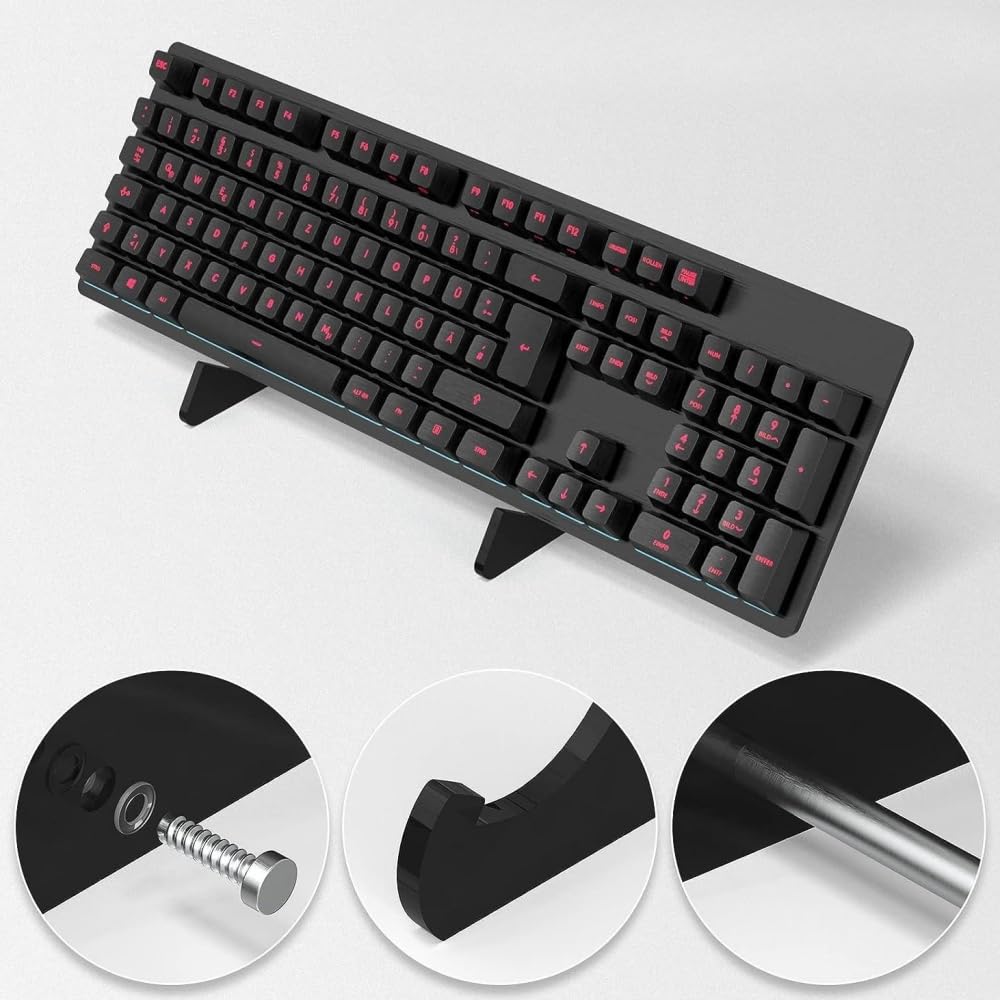 Amazon.co.jp: キーボードディスプレイスタンド | アクリル