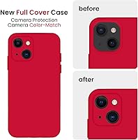 Vista 708 de FireNova Designed for iPhone 13 Pro Max Case, Silicone [Camera Protection] Phone Case with [2 Screen Protectors], Soft Anti-Scratch Microfiber Deep