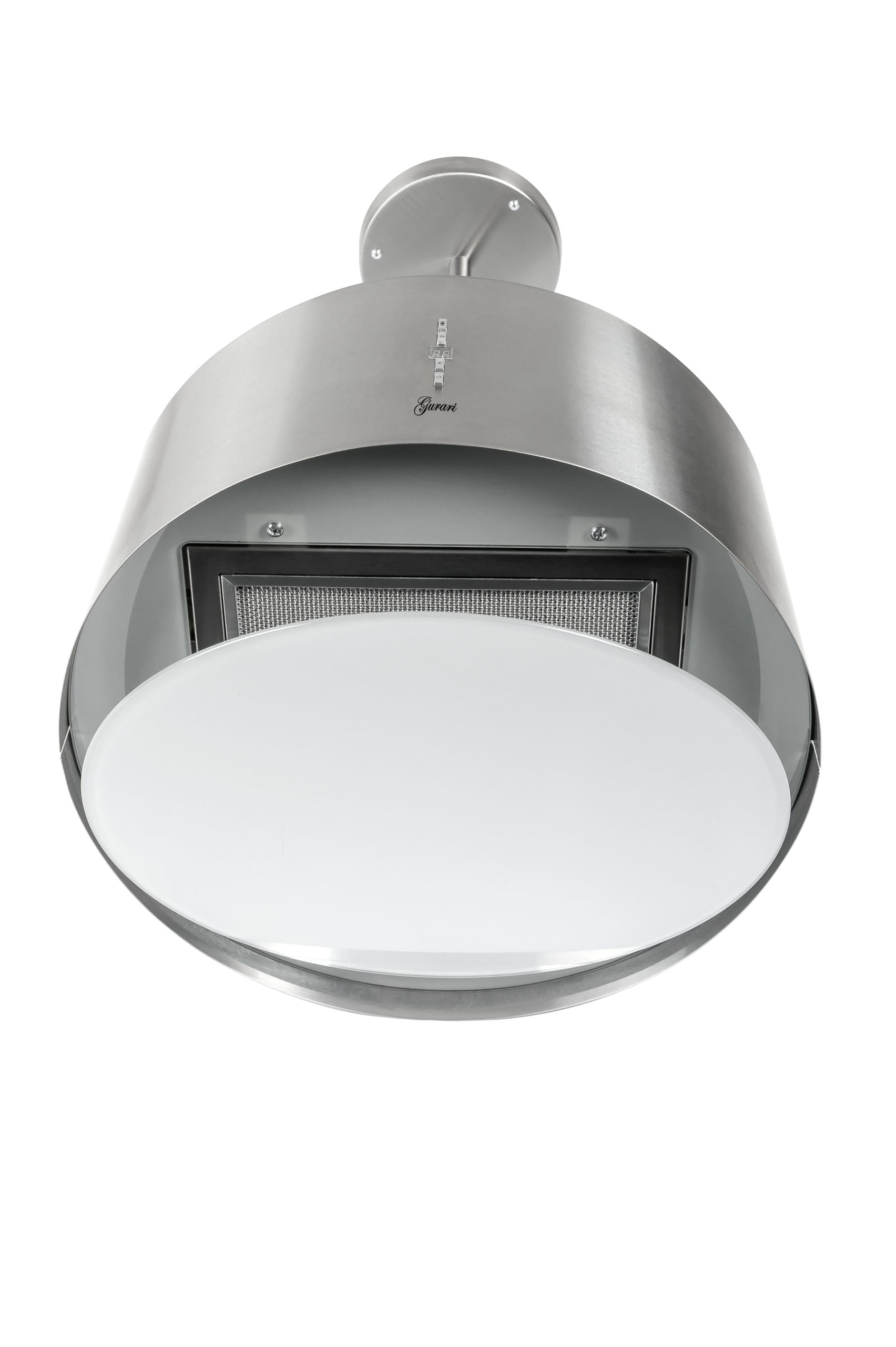GURARI Premium Inselhaube GCH I 237 50 IS Umluft 50cm 860m³/h Edelstahl 3 Stufen LED Timer