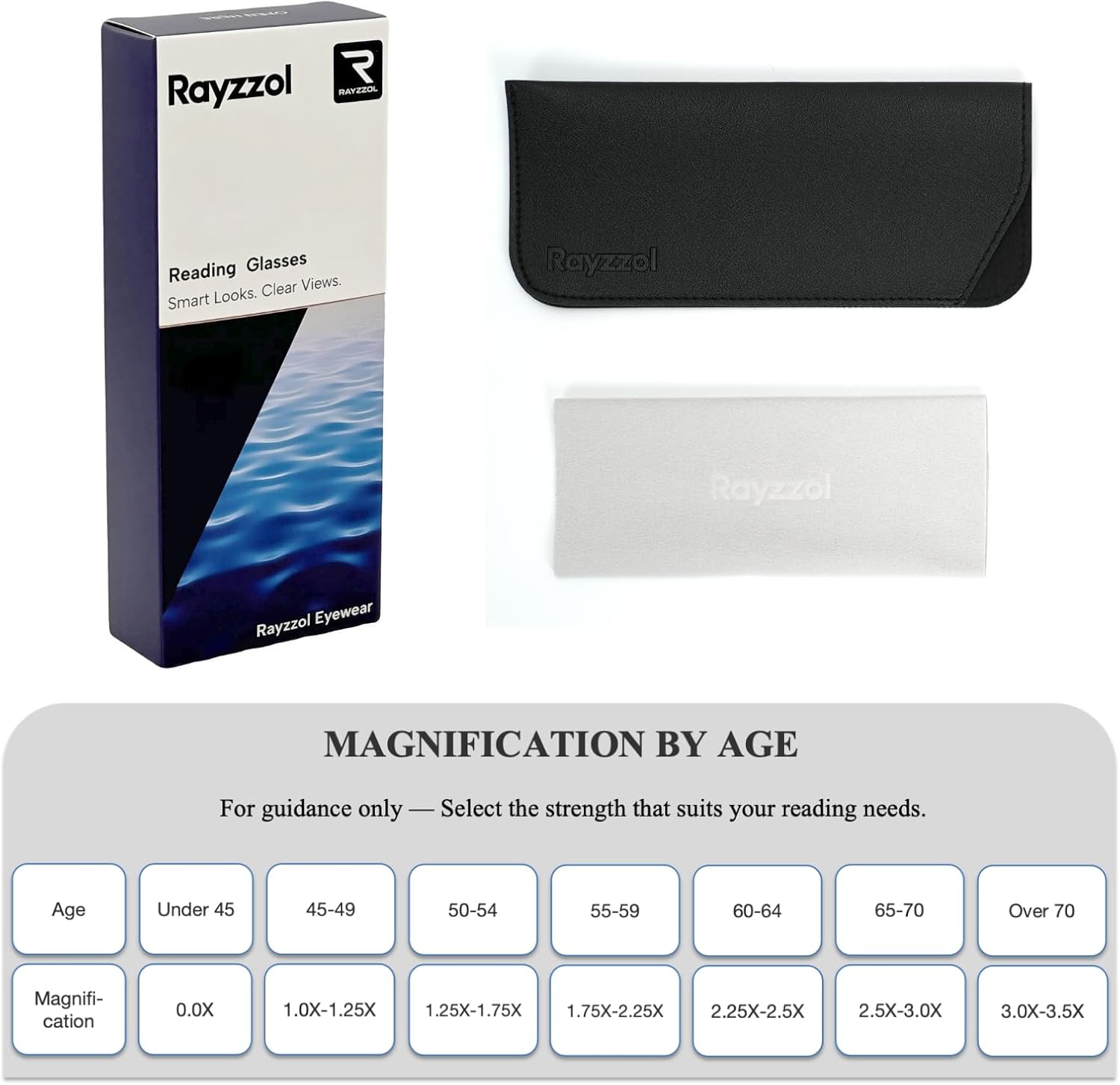 Oversized CatEye Reading Glasses for Women - Retro Style Frame, Blue Light Blocking Readers, Clear Lens, Spring Hinge - Image 6