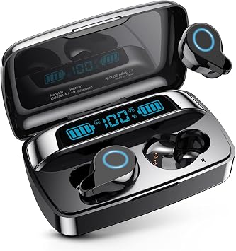 ONE LIFE Wireless Earbuds Bluetooth 5.3, 88Hrs Playtime with Charging Case, in-Ear Stereo Headphones with Cell Phone Charging Function, IPX7 Waterproof for Sports