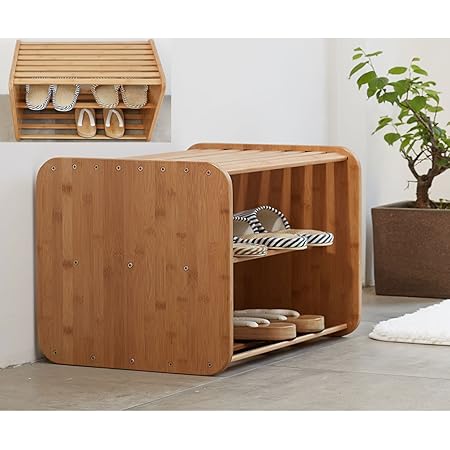 Amazon Co Jp 玄関 ベンチ 木製 収納 収納つき 収納付 スリッパラック 54 40 40cm 収納でき 収納スツール 北欧 シューズボックス 子供 介護用品 椅子 いす イス 玄関 スツール 天然木製 天然木玄関ベンチ べんち ダイニング スツール ホーム キッチン