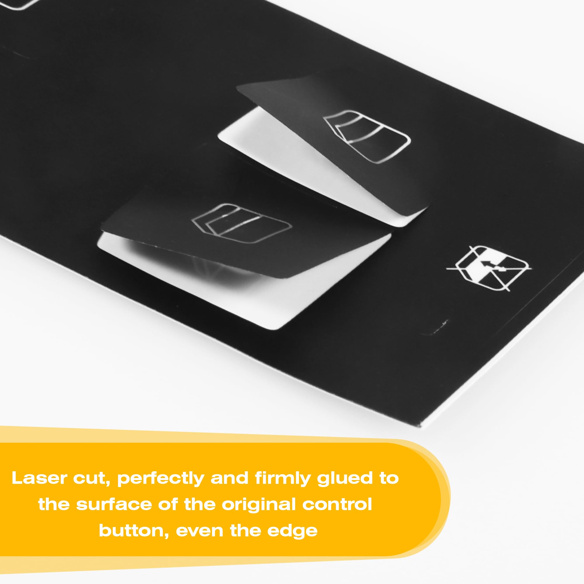 Snapklik.com : Car Button Stickers Steering Wheel, Door Lock And Unlock ...