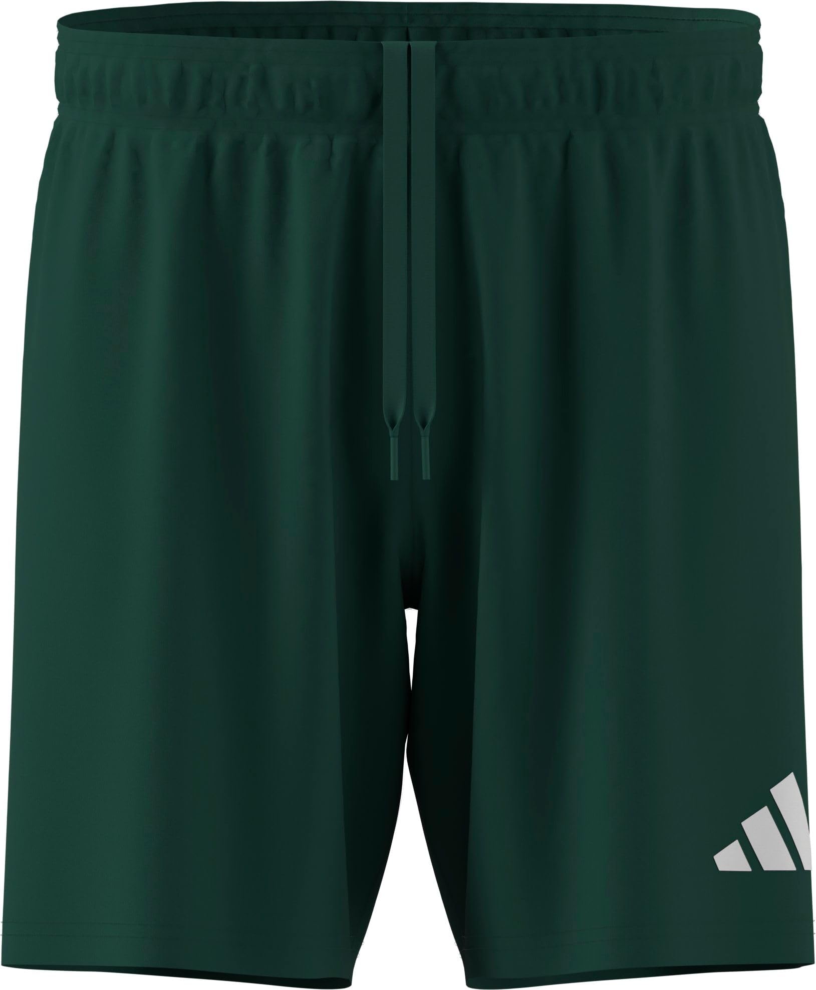 adidas Men's Entrada26 Shorts, Team Dark Green/White, S