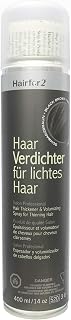 Hairfor2 Hair Thickening Spray Color Black-Brown - 400 ml