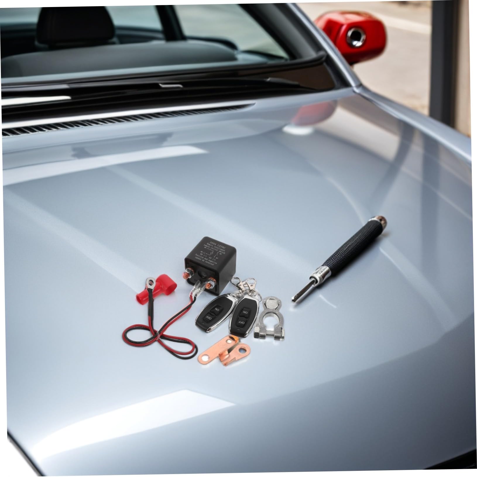 Interruttore Automatico di Potenza per Auto con Ripristino Manuale, Protezione da Sovraccarico e Cortocircuito, Adatto per Camper e Barche