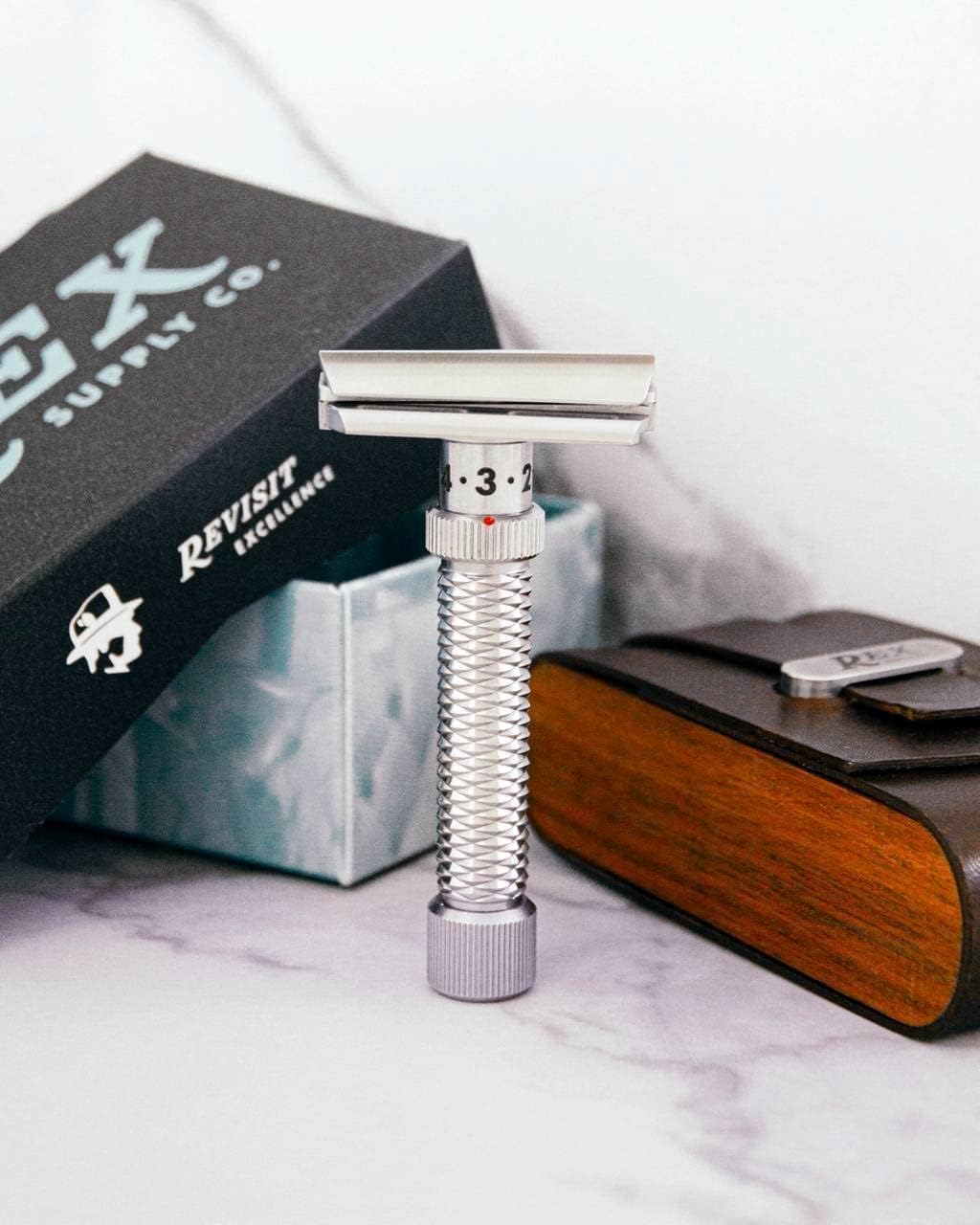 Rex Konsul, Slant Adjustable Stainless Steel Double Edge Safety