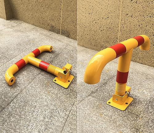 Verrou de stationnement robuste avec barrière à ressort pliable