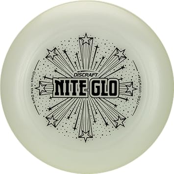 Discraft 175 gram Ultra Star Sport Disc, Nite Glo with Deluxe Packaging
