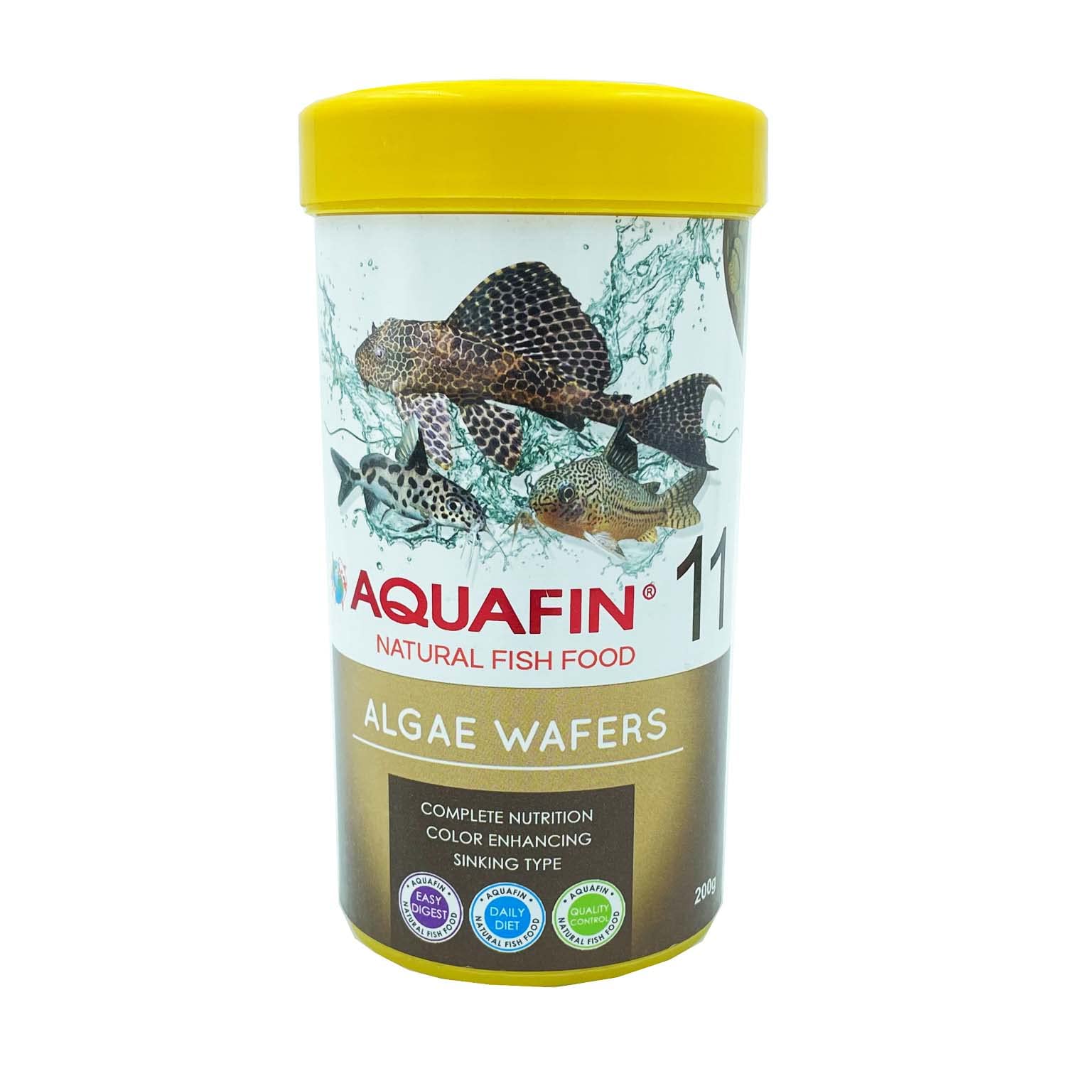 FishyFlex® Aquafin Algae Wafers Natural Fish Food (200g) Amazon.in