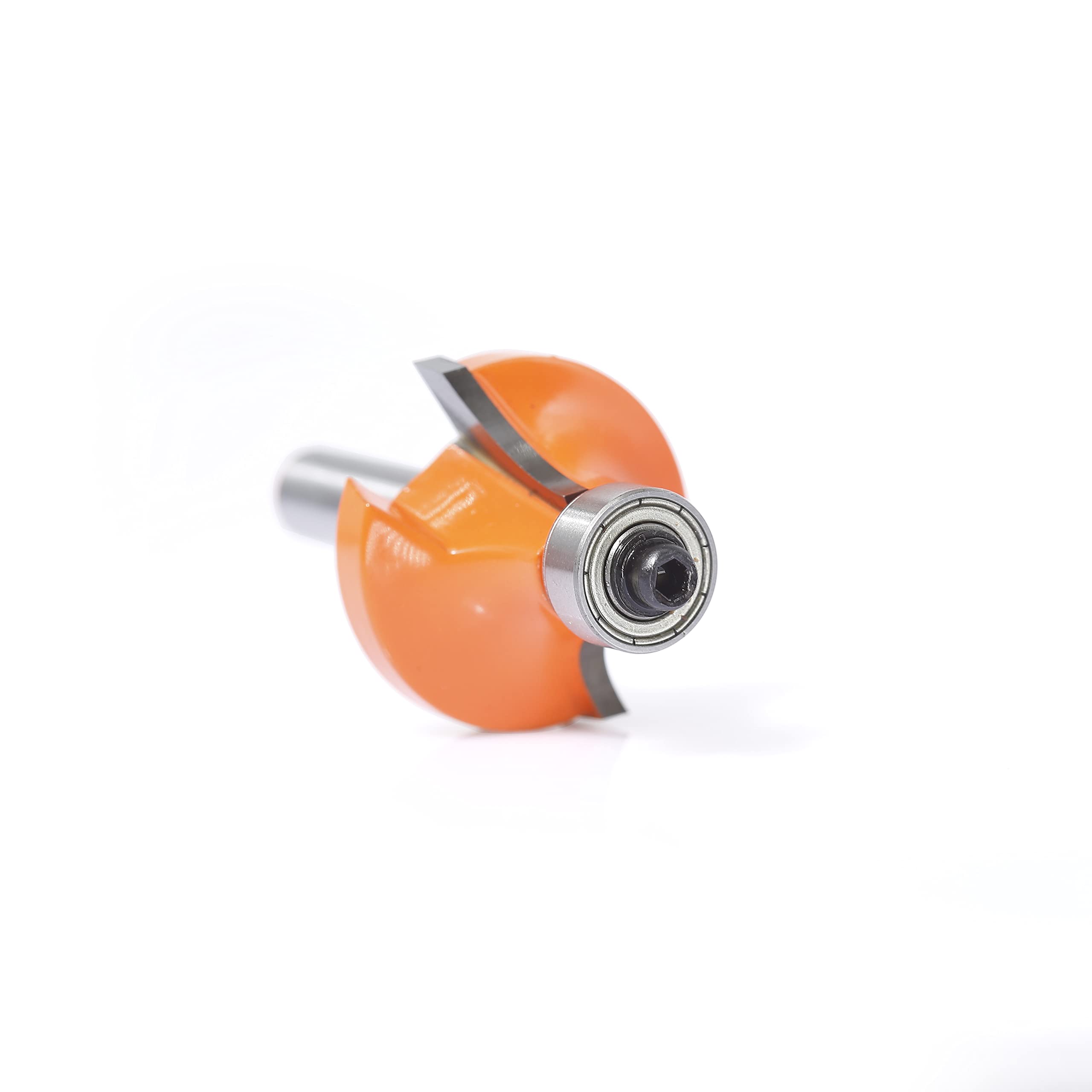 Fraise arrondie de 8 mm, fraise ronde standard rayon 8 mm, fraise arrondie avec roulement à billes, fraise arrondie pour fraise à bord/table de fraisage (tige Ø 8 mm, R8)