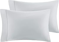 Vista 19 de Comfort Spaces Juego de sábanas de 100% rayón (de bambú), transpirable, con bolsillo profundo de 15 pulgadas, para todas las estaciones, juego