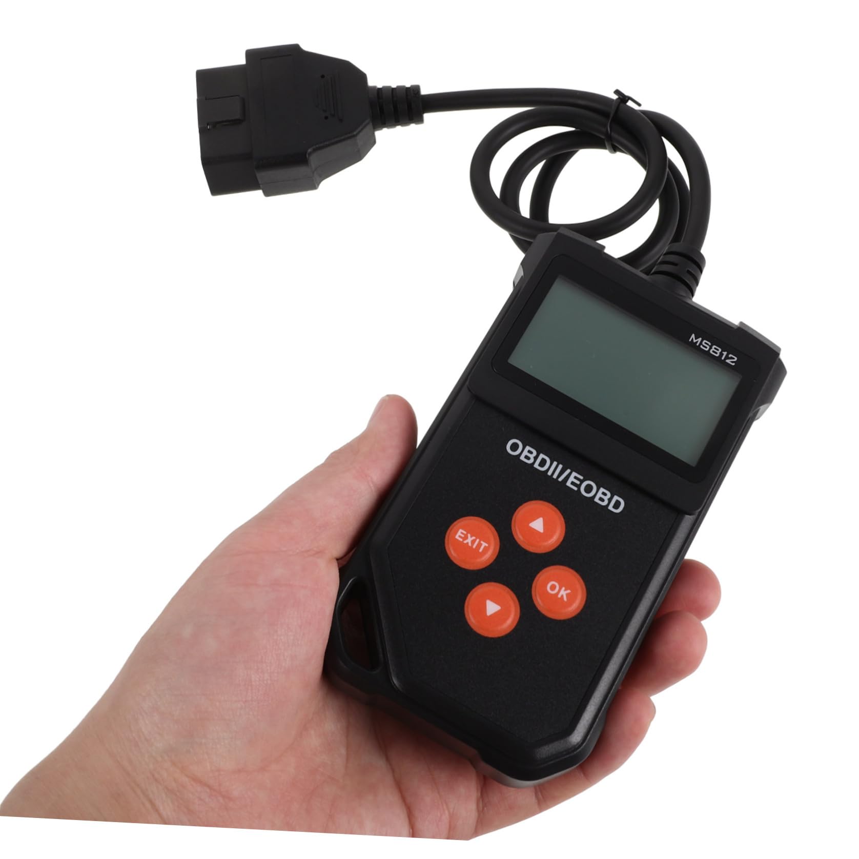 Escáner Obd2 de Diagnóstico Automotriz para Camiones y SUV Negro