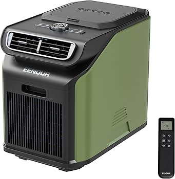 Amazon | EENOUR ポータブルエアコン PA600 2重換気システム 冷房能力