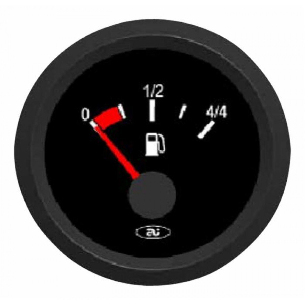 Indicatore Livello Carburante Ama Ø52 12V Analogico IP65