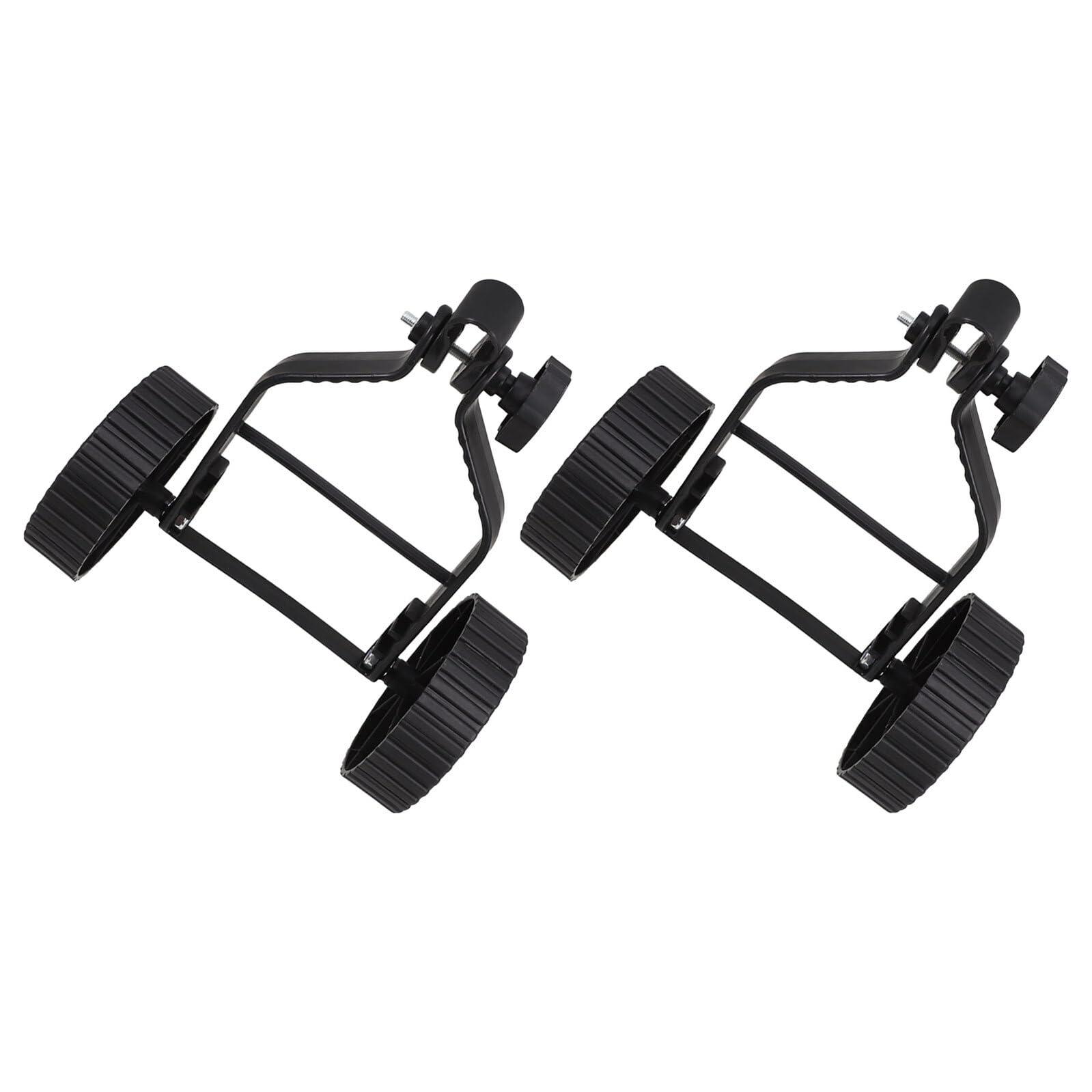 UPKOCH Ruedas de Soporte para Cortacésped 2 Piezas Accesorio Auxiliar para Desbrozadora de Empuje Rueda de Apoyo Absorción de Impactos para Jardín y Césped Repuesto Compatible